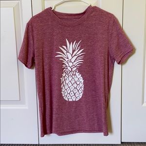 Women’s Red Pineapple summer shirt